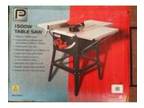 Performance 1500w Table Saw Model No. FMTC1500TK. Very....