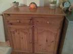 pine sideboard/dresser,  , , ,  solide pine....