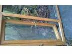 antique pine upvc window. Antique pine upvc double....