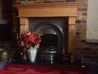 CAST IRON Gas Fire & Surround,  Nu-flame GA220 cast iron....