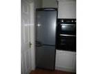 silver daewoo frost free fridge freezer