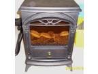 BLACK LOG Effect Electic Fire Log effect Fire,  H55cms....