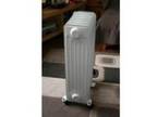 Oil filled radiator portable heater. Radiator used but....